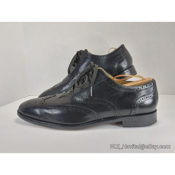 Cole Haan® Men\'s Cambridge Wingtip Oxford Grand OS Black Style C12914 Size US 12 main image 8